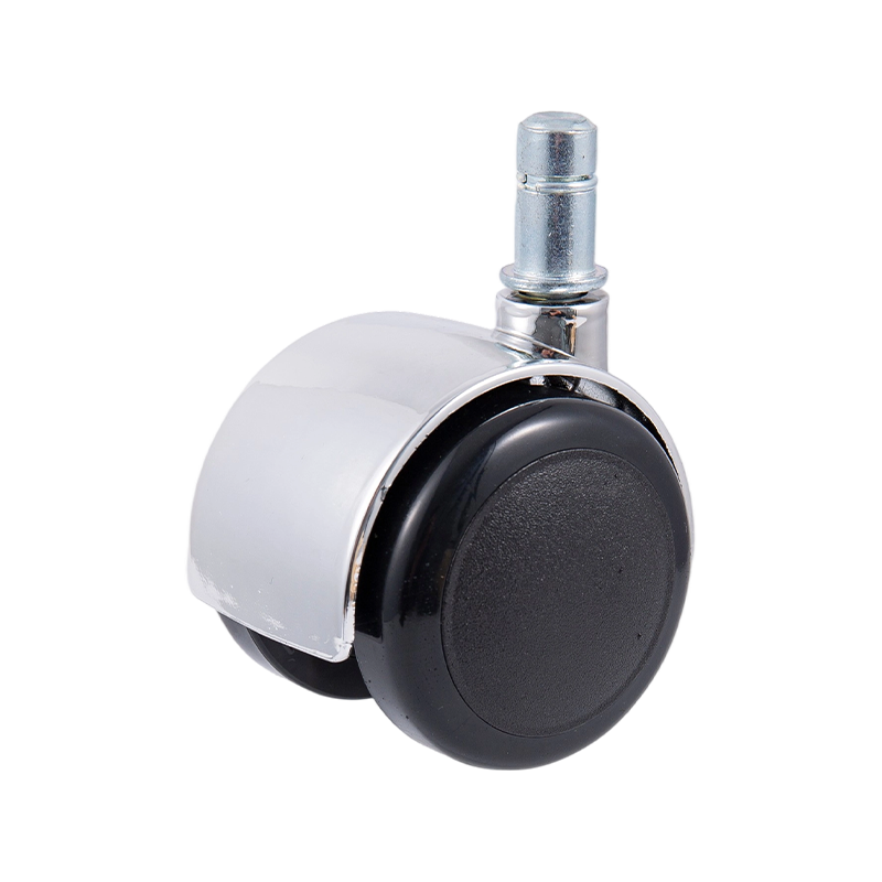 50/13 sähkösopuloidut mustan Pu Wheel Universal Caster -tarvikkeet toimistotuoleille